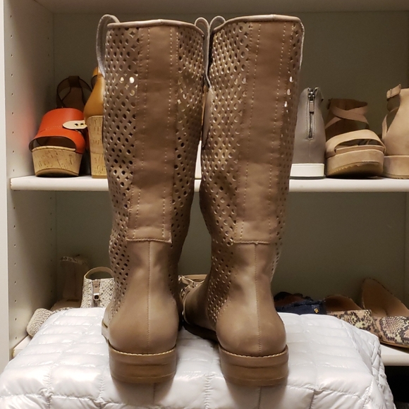 Zoe+Luca Perforated Leather Naples-Z Boot - Picture 4 of 7